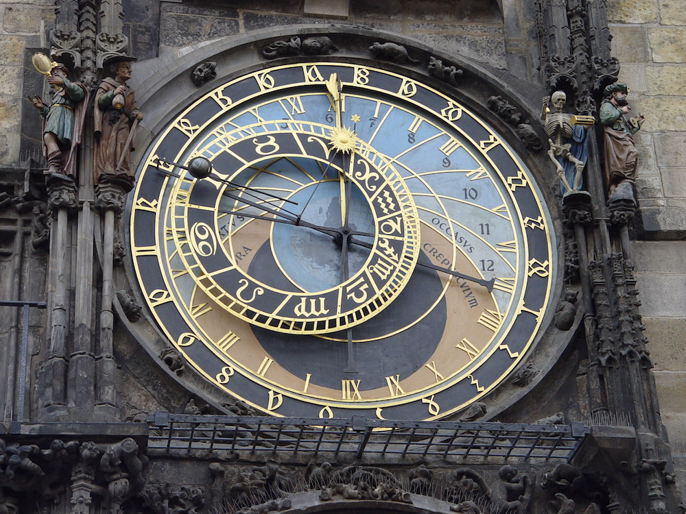 Prague Astronomical Clock Detail 1